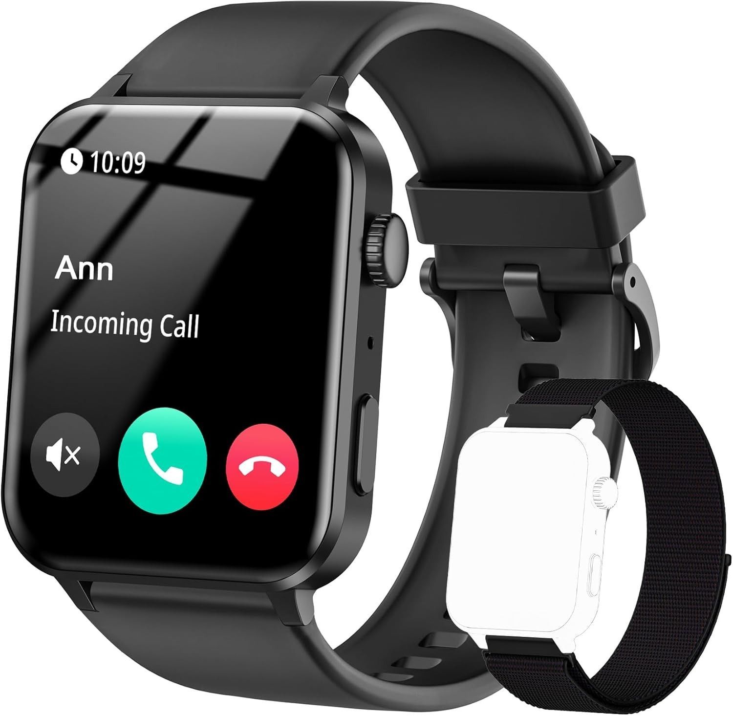 IOWODO R30 Pro Smart Watch 1.85'' HD Screen with Make and Answer Calls - Image 20