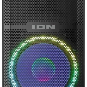 ION Audio Total PA Titan High-Power Speaker System with Premium Wide Sound and Colorful Party Lights