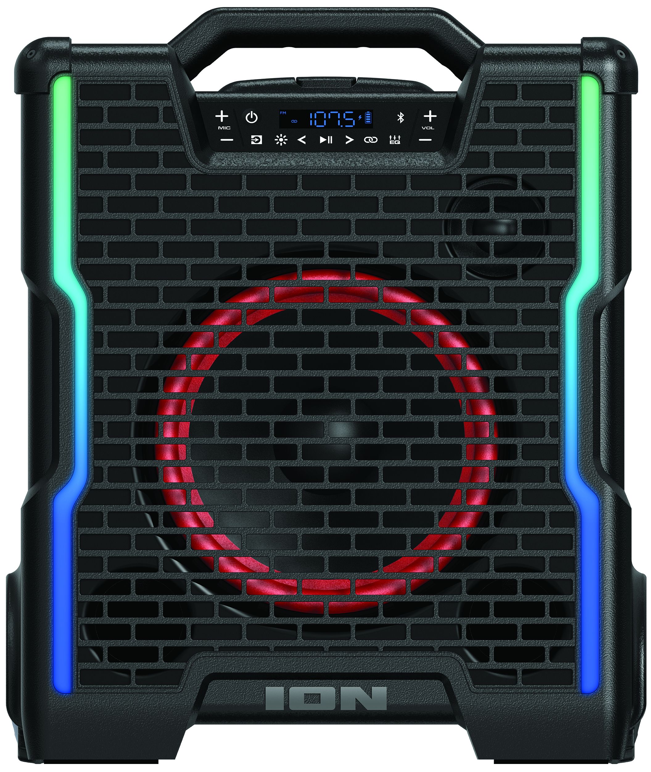 ION Audio Block Rocker Icon High-Power Bluetooth Party Speaker