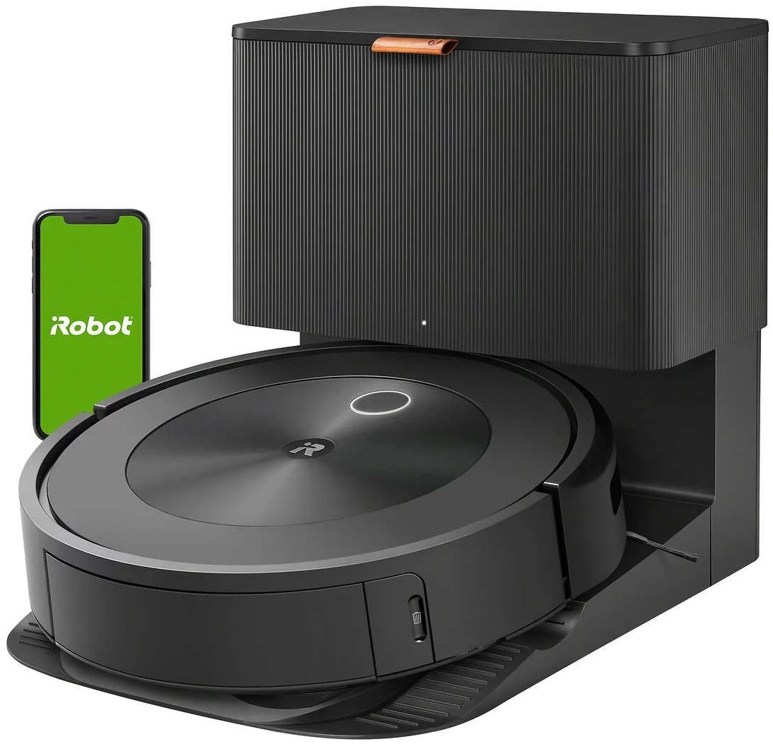 iRobot Roomba j8+ (8550) Wi-Fi Connected Self-Emptying Robot Vacuum