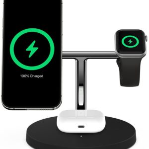Belkin BoostCharge 3-in-1 Wireless Charger with MagSafe 15W