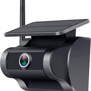 Pemacom P15 7" Magnetic Scratch-Proof Easy Install Night Vision Waterproof Portable Solar Backup Camera