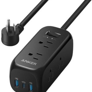 Anker 332 USB-C Power Strip 6 Outlets 5ft | A9169