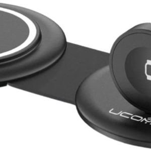 UCOMX Nano Mini Magnetic 2 in 1 Wireless Charger