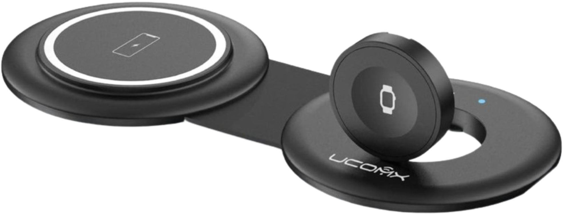 UCOMX Nano Mini Magnetic 2 in 1 Wireless Charger