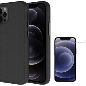 Axessorize ProTech Pack Phone Case and Screen Protector for iPhone 12/12 Pro