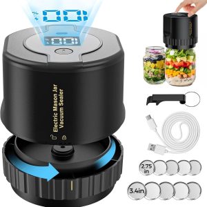 Fodmor Mason Jar Electric Vacuum Sealer