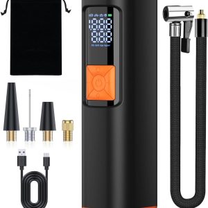 Vonaural Tire Inflator Portable Air Compressor 150PSI Air Pump