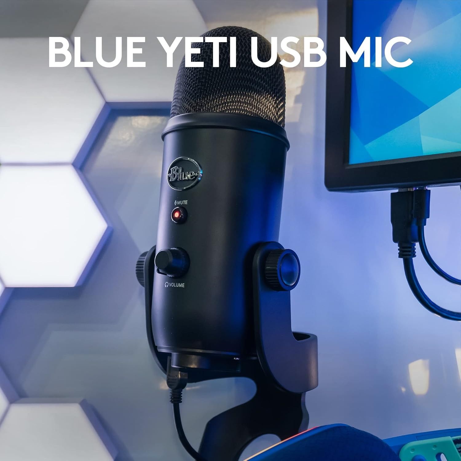 Logitech for Creators Blue Yeti Game Streaming Kit - Image 2