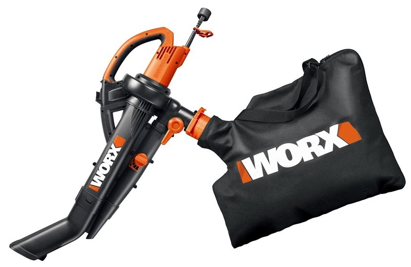 Worx WG505 Trivac 12 Amp 3-in-1 Leaf Blower - Image 2