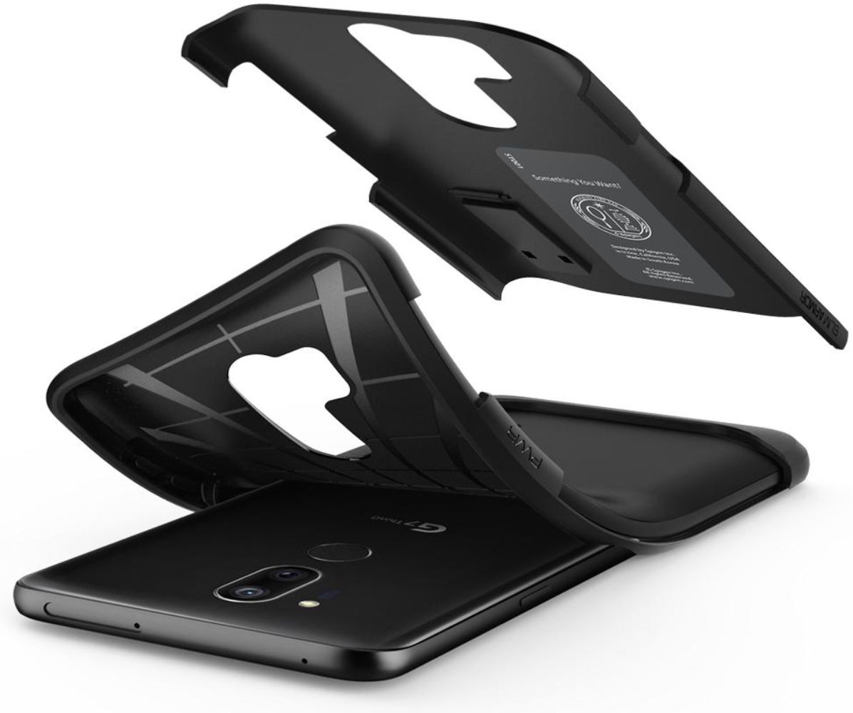 Spigen Slim Armor Phone Case with Kickstand for LG G7 ThinQ - Image 3