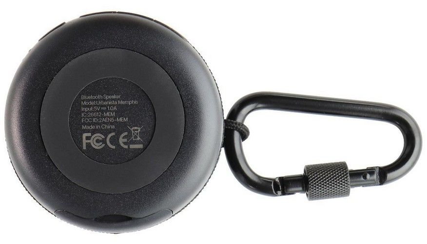 Urbanista Memphis 5-Watt Waterproof Speaker with Carabiner - Image 4