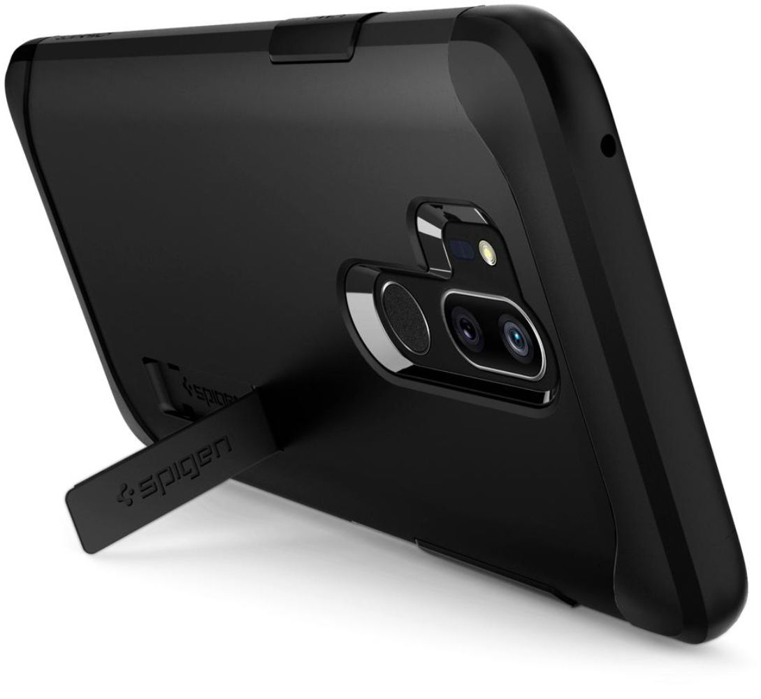 Spigen Slim Armor Phone Case with Kickstand for LG G7 ThinQ - Image 4