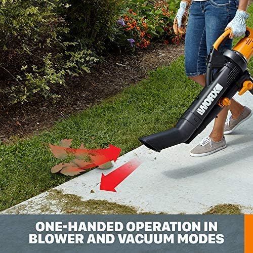 Worx WG505 Trivac 12 Amp 3-in-1 Leaf Blower - Image 5