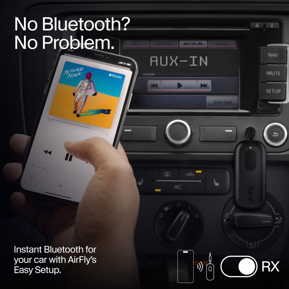 Twelve South AirFly Pro Portable Bluetooth Audio Receiver - Image 5