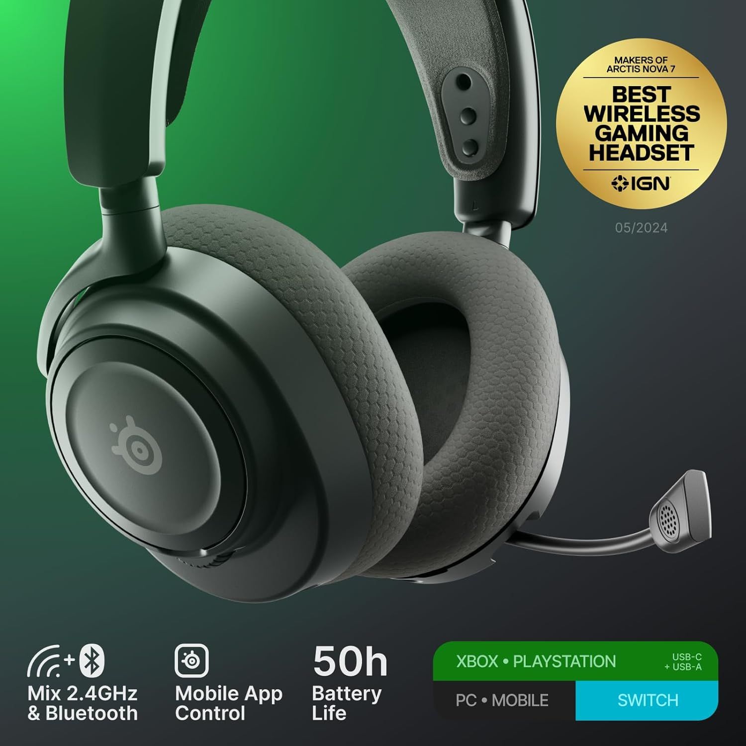 SteelSeries Arctis Nova 7X Gen 2 Wireless Gaming Headset - Image 21