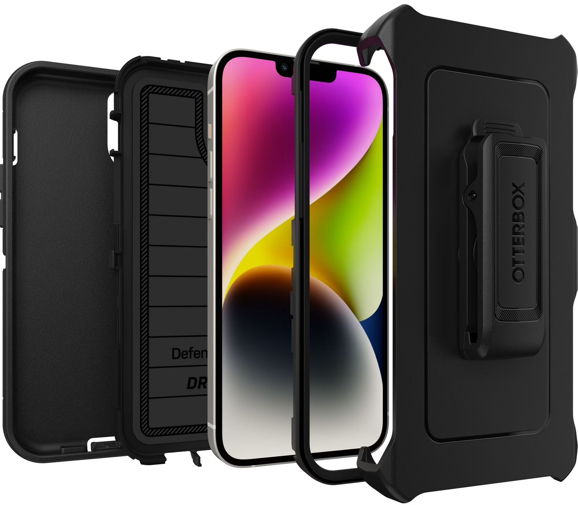 Otterbox Defender Series Pro Phone Case + Holster for iPhone 14 Plus - Image 5