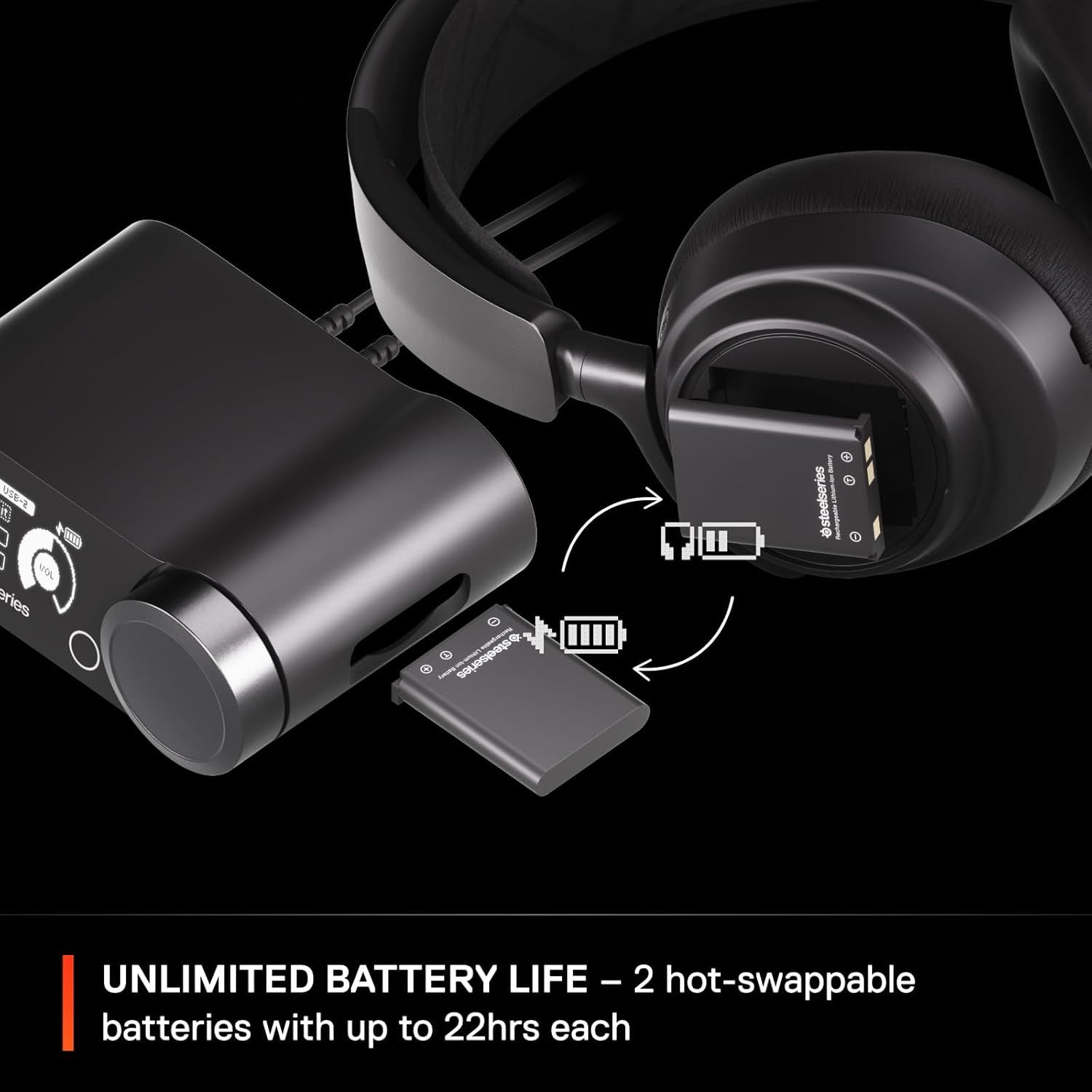 SteelSeries Arctis Nova Pro Wireless Gaming Headset for PlayStation - Image 18
