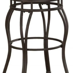 American Woodcrafters Metal Frame Backless Bar Stool (B1-102-34L)