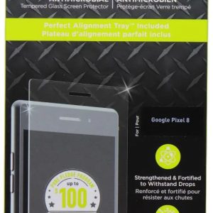 PureGear Steel 360 Tempered Glass Screen Protector for Google Pixel 8
