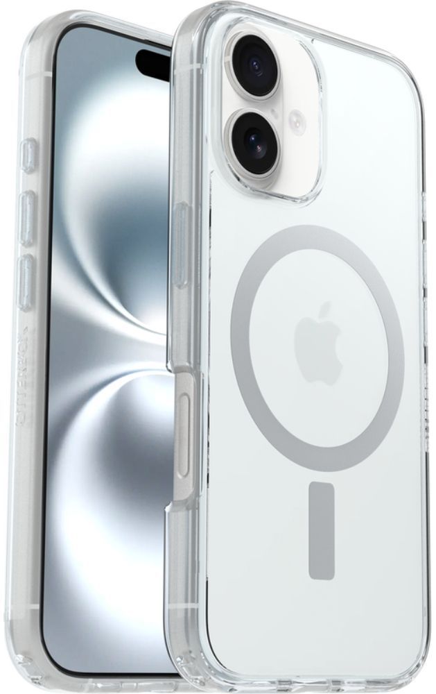 OtterBox Symmetry Series Clear Phone Case with MagSafe for iPhone 16 - Image 16