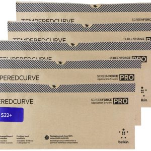 Belkin ScreenForce Pro TemperedCurve Screen Protector for Galaxy S22 (5-Pack)