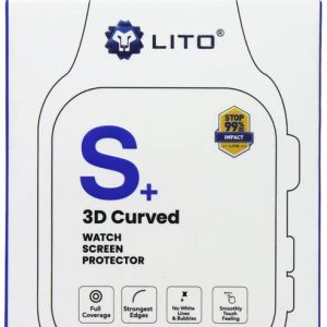 LITO S+ 3D Curved Screen Protector for Apple Watch Series 7 (45mm)