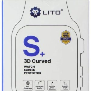 LITO S+ 3D Curved Watch Screen Protector for Apple Watch Series 7 (41mm)