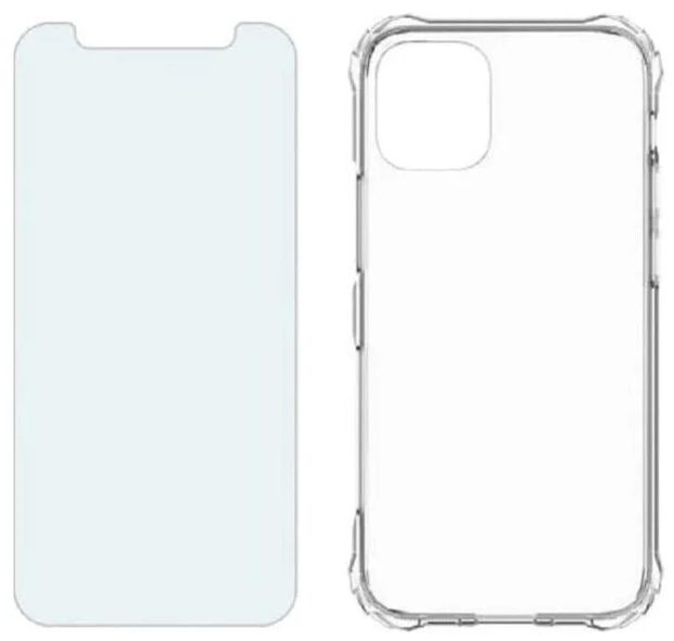 Verizon Clear Phone Case & Blue Light Screen Protector for iPhone 12 mini