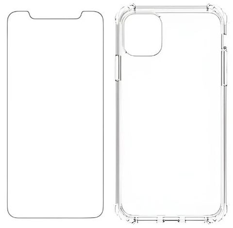 Verizon Clear Phone Case and Screen Protector for iPhone 11