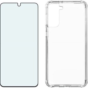 Verizon Clear Phone Case and Blue Light Screen Protector for Samsung Galaxy S21+ 5G