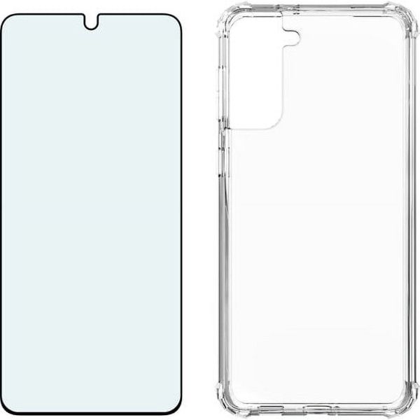 Verizon Clear Phone Case and Blue Light Screen Protector for Samsung Galaxy S21+ 5G