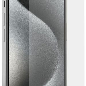 PureGear Steel 360 Tempered Glass Screen Protector for iPhone 15 Pro