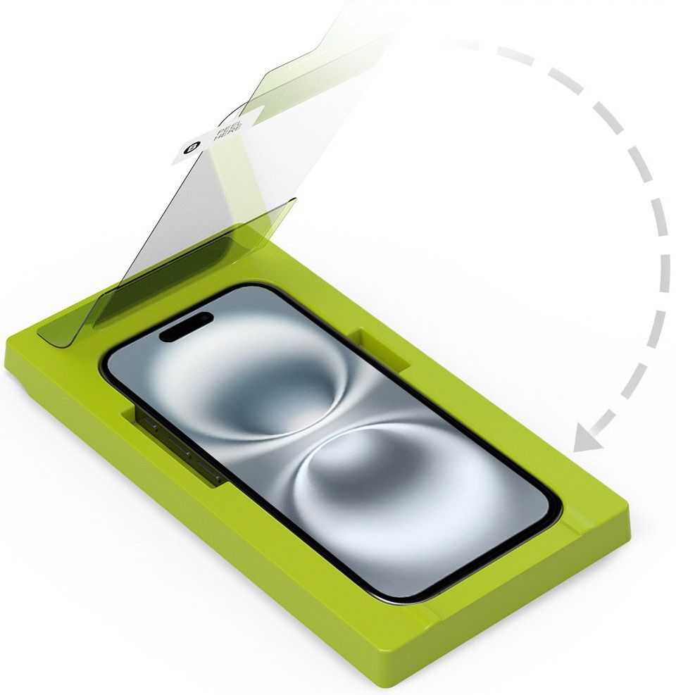 PureGear Steel 360 Tempered Glass Screen Protector for iPhone 16 Plus - Image 2