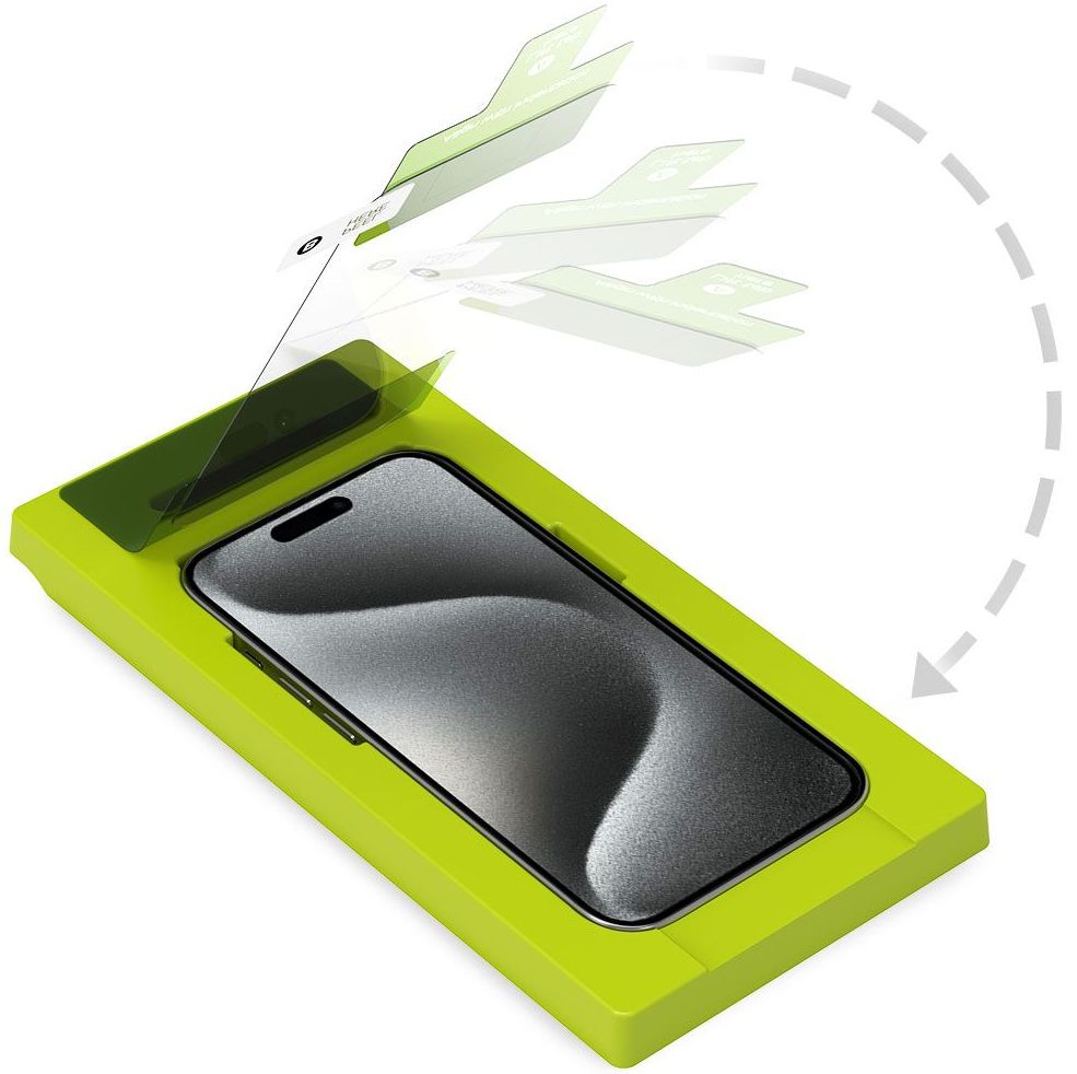 PureGear Steel 360 Tempered Glass Screen Protector for iPhone 15 Pro Max - Image 2
