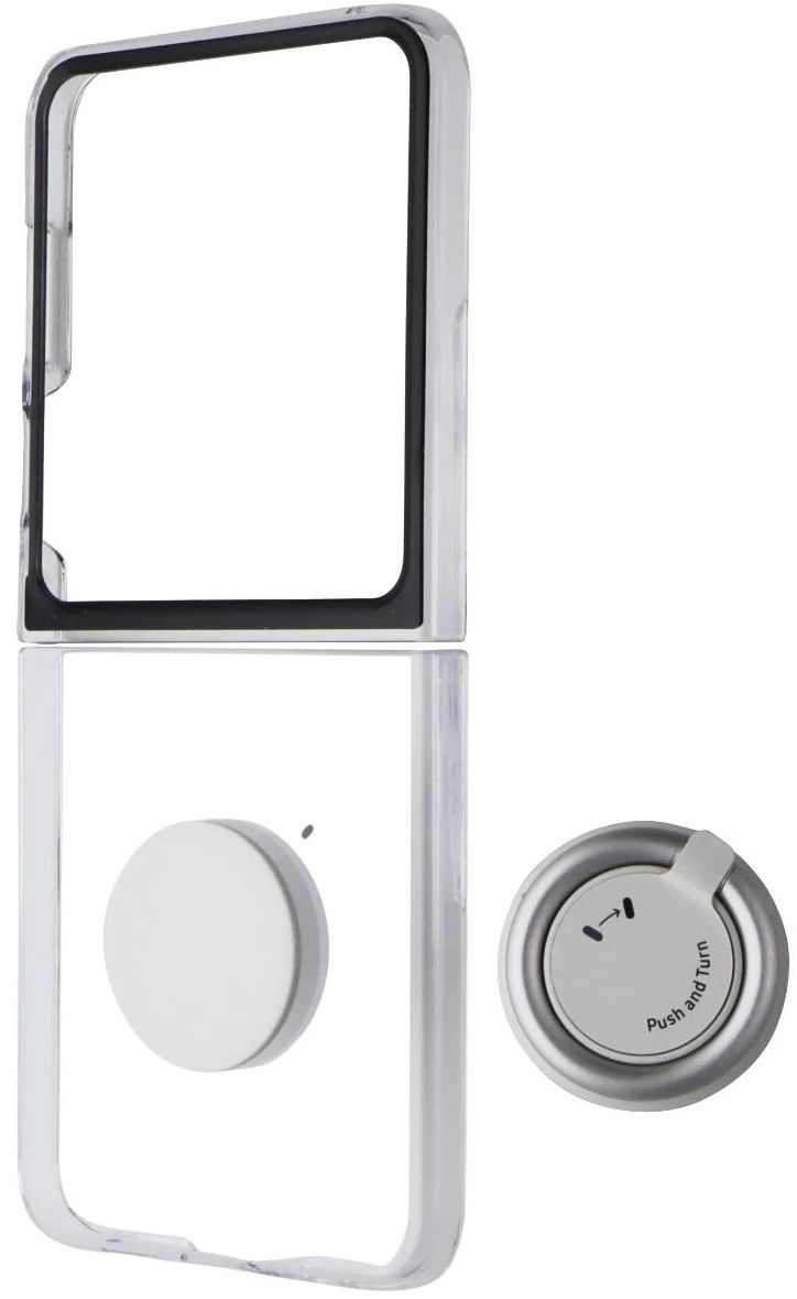 Samsung Clear Gadget Phone Case for Galaxy Z Flip5 - Image 3