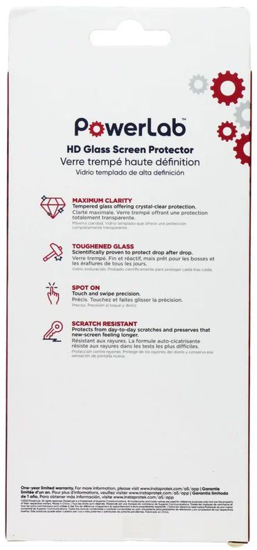 PowerLab High-Definition Glass Screen Protector for Samsung Galaxy A15 5G - Image 3