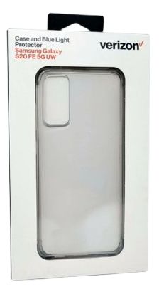 Verizon Clear Phone Case and Blue Light Screen Protector for Samsung Galaxy S20 FE 5G UW - Image 4