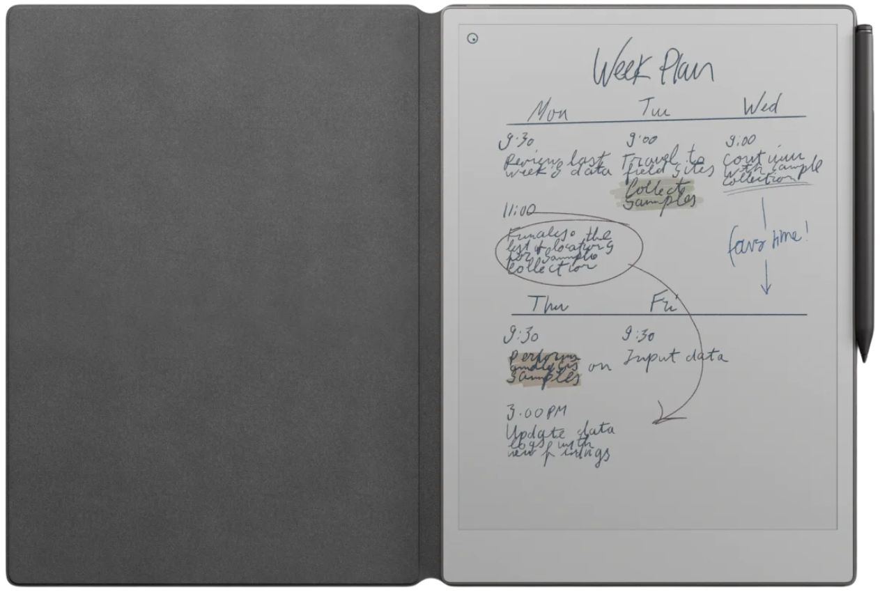 reMarkable Paper Pro 11.8" Tablet Bundle with Marker Plus and Mosaic Weave Book Folio - Image 23