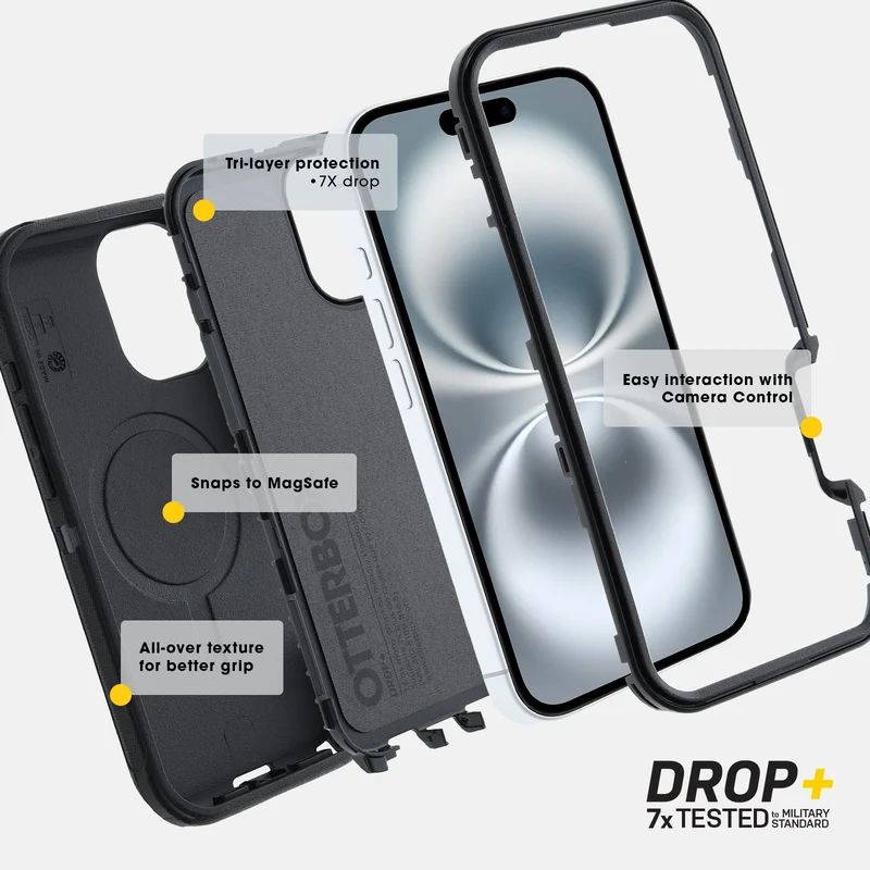 OtterBox Defender Series Pro Phone Case with MagSafe for iPhone 16 Pro Max - Image 42