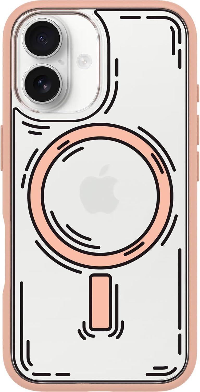 OtterBox Symmetry Series Clear Phone Case with MagSafe for iPhone 16 Plus - Image 24