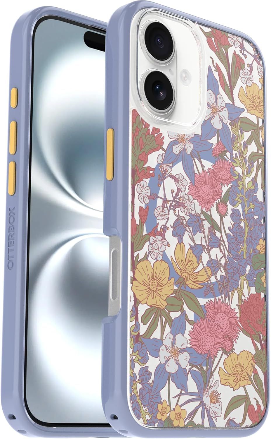 OtterBox Symmetry Series Clear Phone Case with MagSafe for iPhone 16 Plus - Image 47