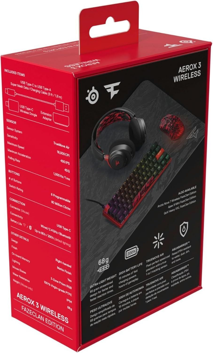 SteelSeries Aerox 3 Wireless Gaming Mouse - Image 73