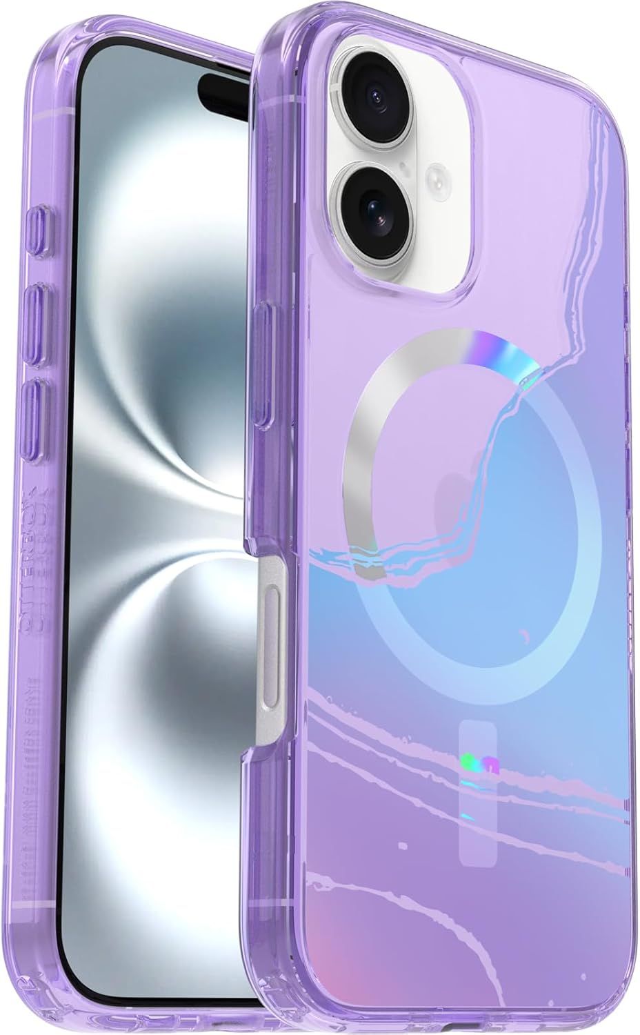 OtterBox Symmetry Series Clear Phone Case with MagSafe for iPhone 16 Plus - Image 67