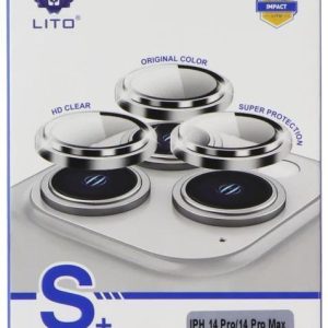 LITO S+ Camera Glass Lens Protector for iPhone 14 Pro/14 Pro Max (3 Piece)