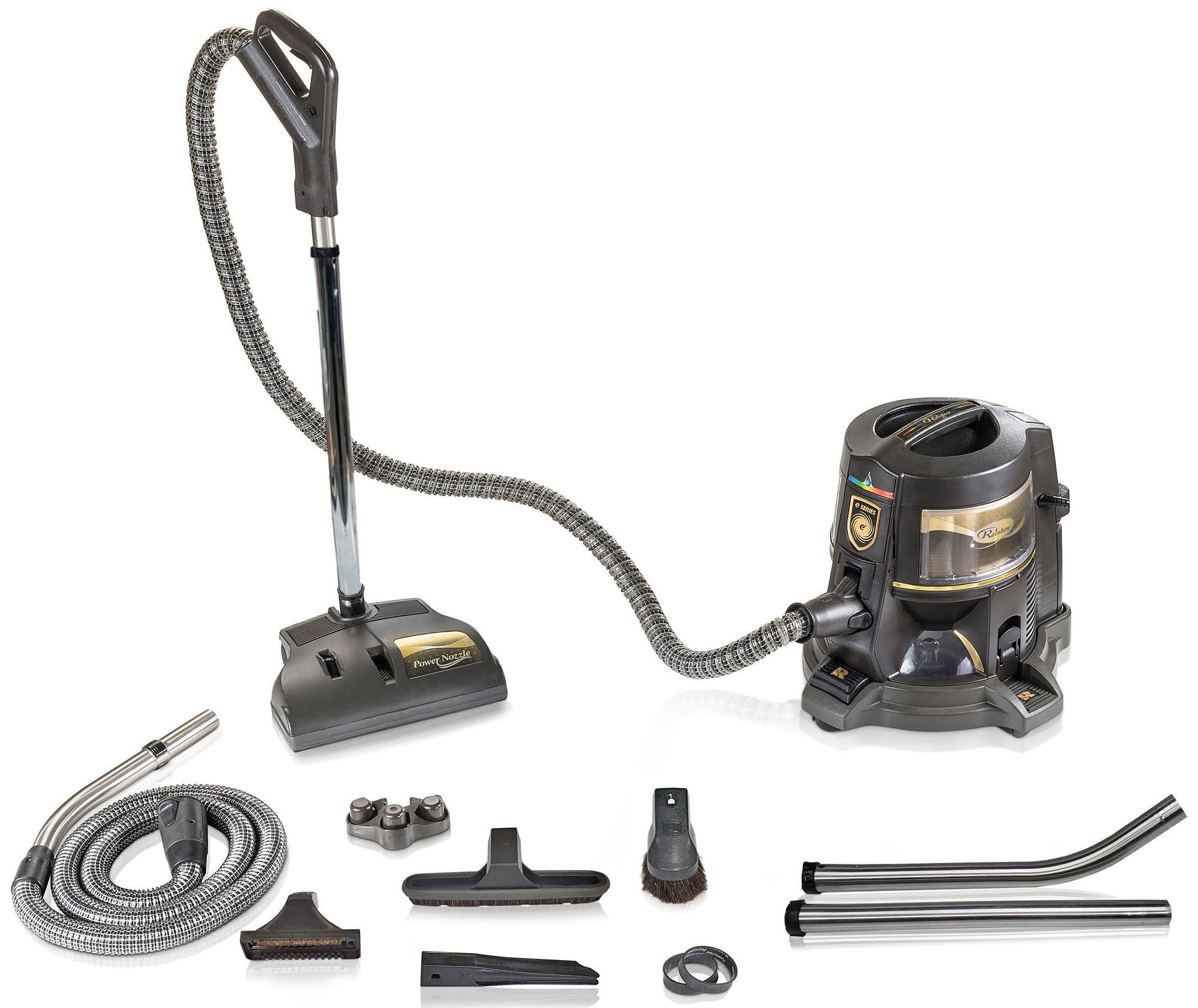 Rainbow E2 Gold Series Bagless Canister Vacuum Cleaner with 2-speed - Image 2