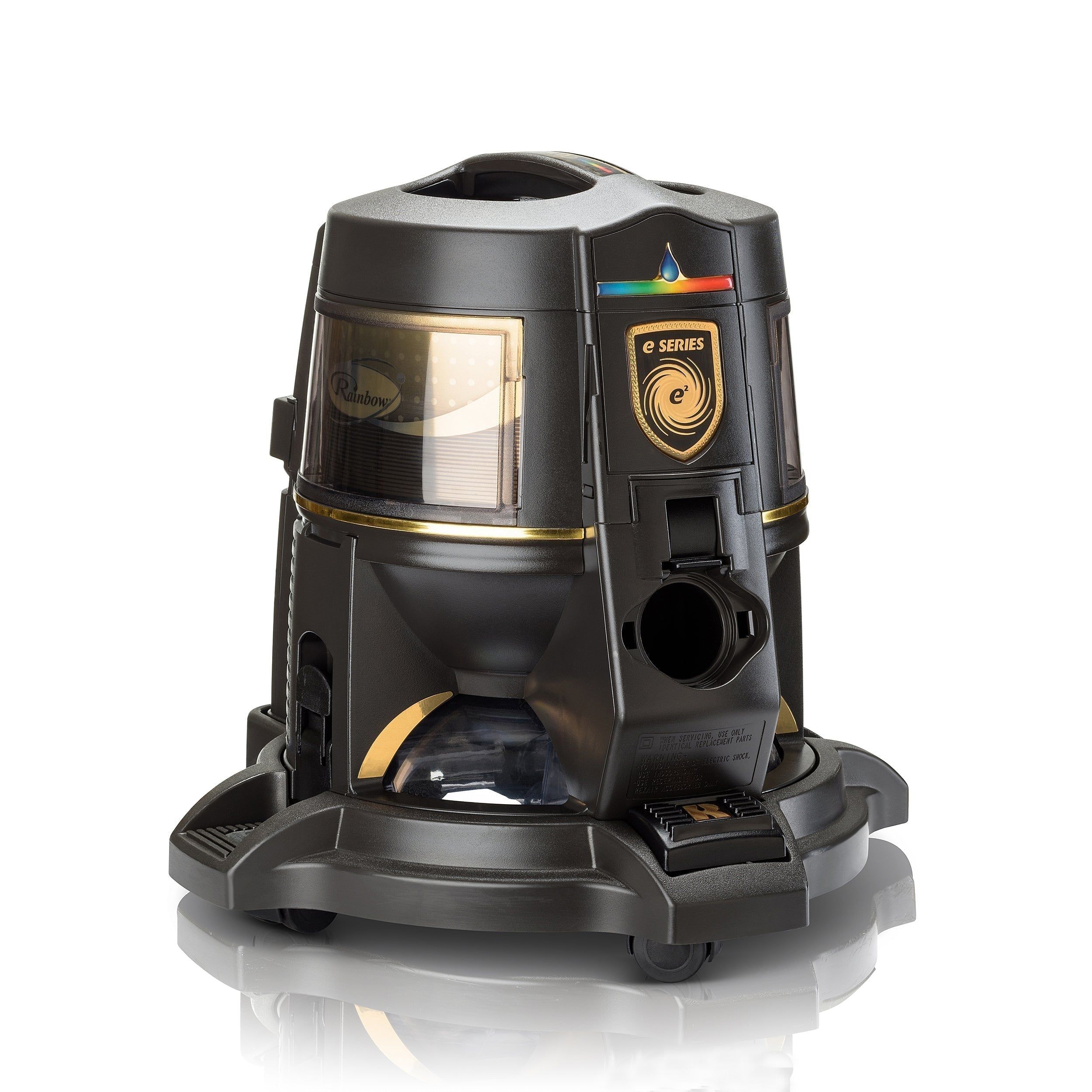 Rainbow E2 Gold Series Bagless Canister Vacuum Cleaner with 2-speed - Image 3