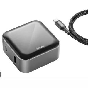Ubio Labs Charge Wall Charger and Car Charger Bundle with USB-C to USB-C Cable