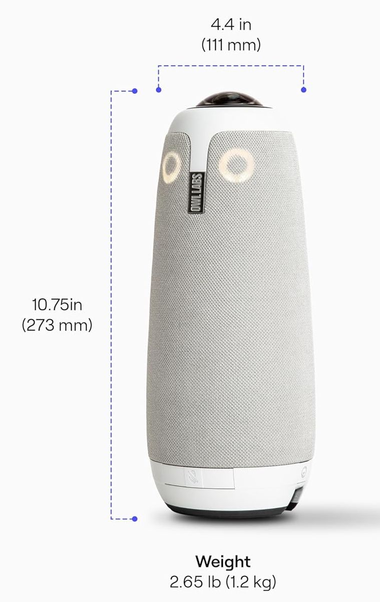 Owl Labs Meeting Owl 3 1080P Smart Video Conferencing Camera - Image 2