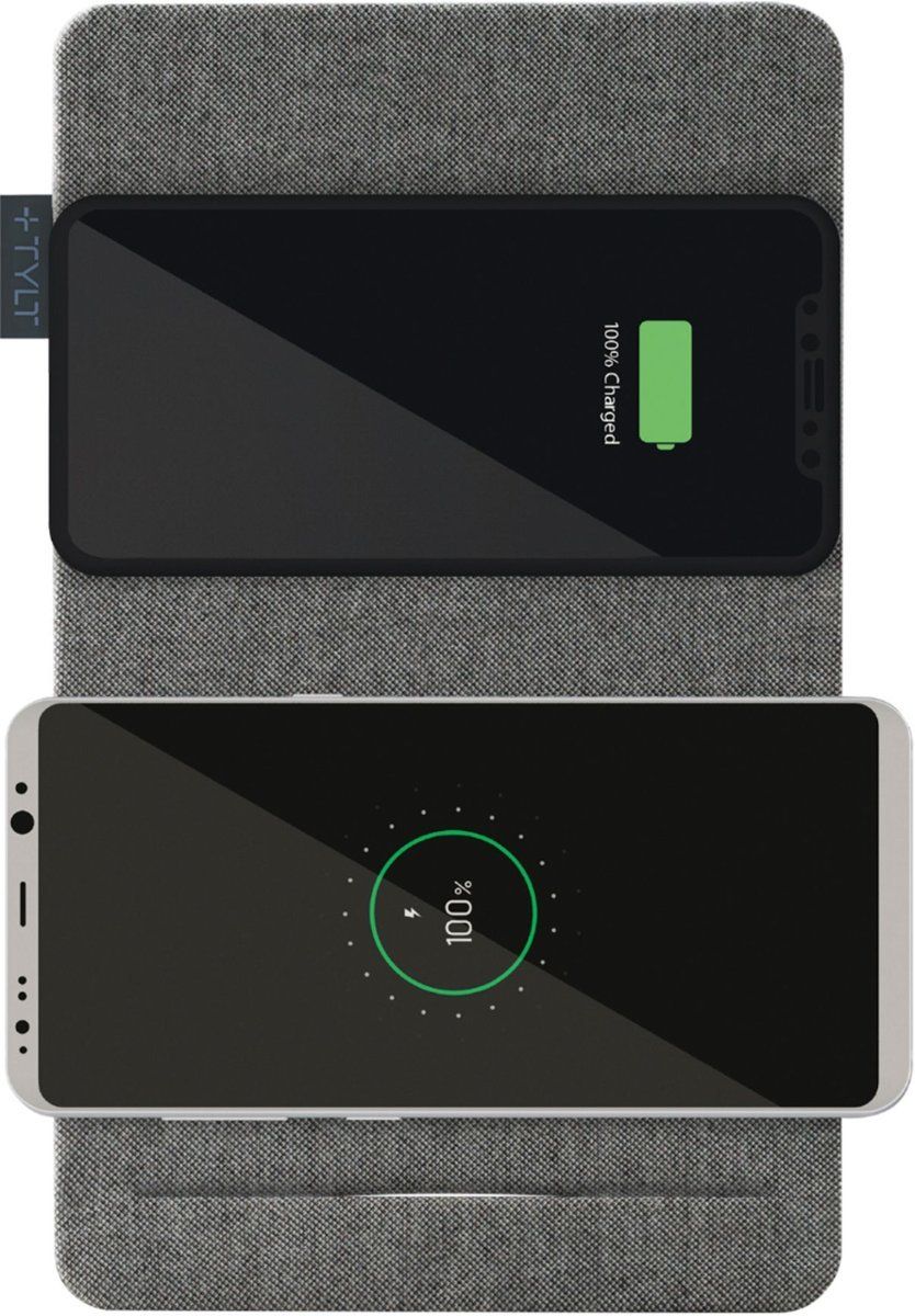 TYLT Mat 10W Qi Certified Dual Wireless Charging Pad - Image 2